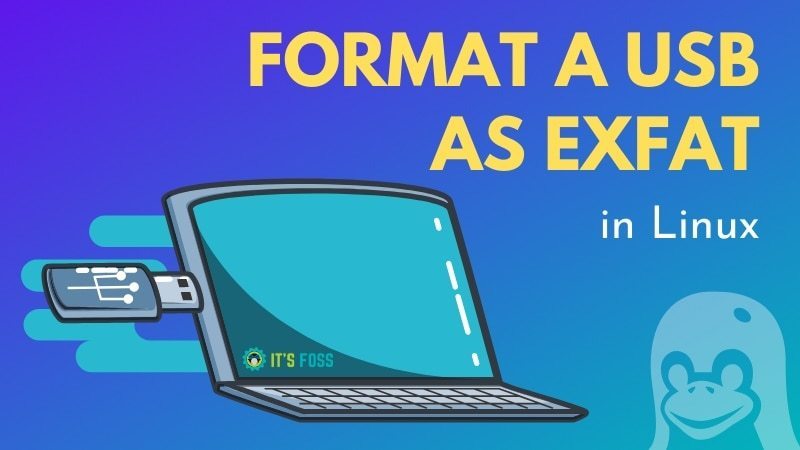 在Linux中以ExFAT格式格式化磁盤