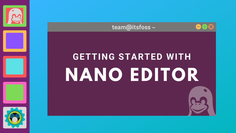 Nano編輯器指南